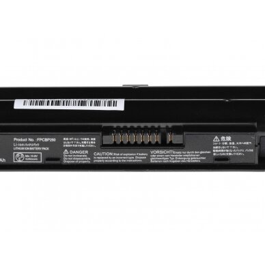 Baterija (akumuliatorius) kompiuteriui Fujitsu-Siemens LifeBook A530 A531 AH530 AH531 10.8V (11.1V) 5200mAh 3
