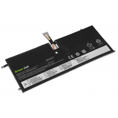 Baterija (akumuliatorius) kompiuteriui Lenovo ThinkPad X1 Carbon 1 Gen 3443 3444 14.4V (14.8V) 3200mAh