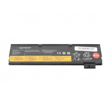 Baterija (akumuliatorius) Lenovo ThinkPad T570 T480 T470 01AV422 10.8V (11.1V) 4400mAh 47Wh 1