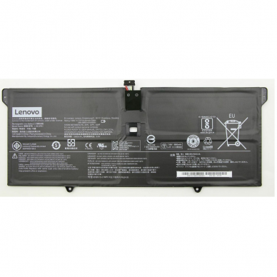 Baterija (akumuliatorius) Lenovo Yoga 920 L16C4P61 5B10N17665 70Wh 7.68V (originalas)