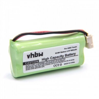 Baterija (akumuliatorius) mobiliai auklei V-Tech DM221, DM222 2.4V, NI-MH, 800mAh