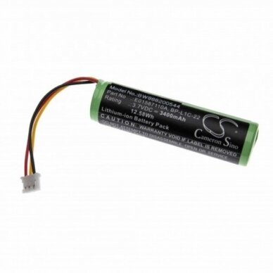 Baterija (akumuliatorius) MP3, MP4 grotuvams TASCAM MP-GT1 E01587110A 3.7V 3400mAh