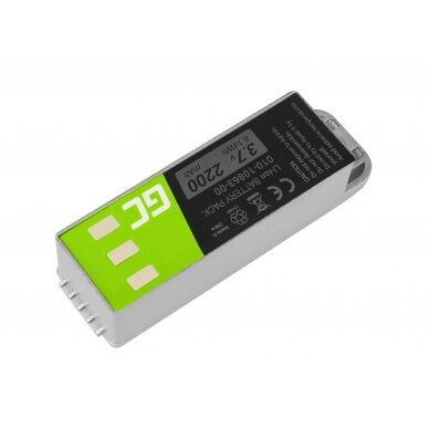 Baterija (akumuliatorius) navigacinei sistemai Garmin Zumo 400 450 500 Deluxe 3.7V 2200mAh 1