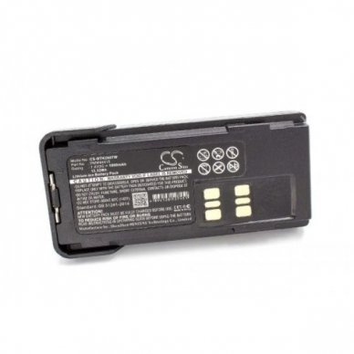 Baterija (akumuliatorius) radijo ryšio stotelei Motorola DP2400, DP2600, XIR P6600, P6620 7.4V, Li-Ion, 1800mAh