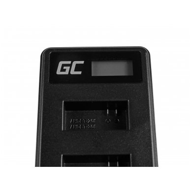 Baterijos (akumuliatoriaus) kroviklis GC AHBBP-301 skirtas GoPro HD Hero 3, GoPro HD Hero 3+ 2.5W 4.2V 0.6A 3