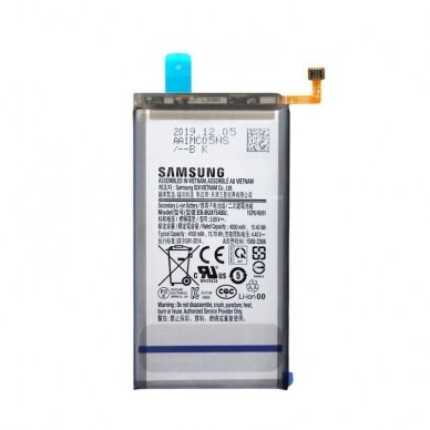 Baterijos (akumuliatoriaus) originalios keitimas Samsung Galaxy S10+ 4100mAh
