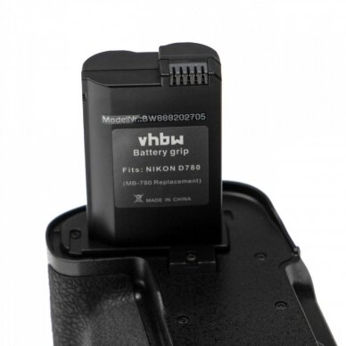 Akumuliatoriaus rankena fotoaparatui Nikon D780, MB-780 3