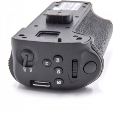 Akumuliatoriaus rankenasu režimų ratuku fotoaparatui Panasonic  DMC-GH5 DMW-BGGH5 SLR DSLR 2