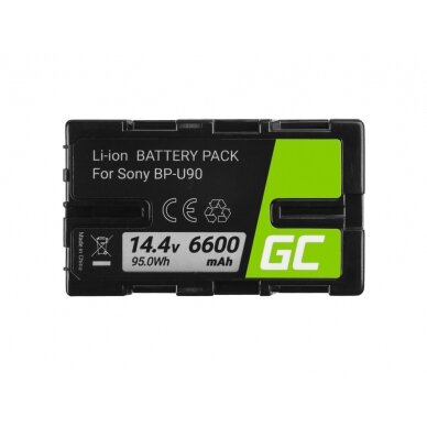 Baterija (akumuliatorius) foto-video kamerai Sony 6600mAh 95Wh 14.4V 1