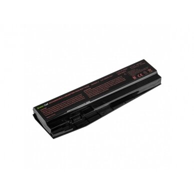 Baterija (akumuliatorius) kompiuteriui Clevo N850 N855 N857 N870 N871 N875, Hyperbook N85 N85S N87 N87S 10.8V (11.1V) 4400mAh 1