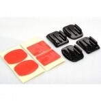 Montavimo plokštelės su lipniomis pagalvėlėmis veiksmo kamerai GoPro 1,2,3,3+