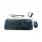 Klaviatūra ir pelė (komplektas žaidimams) ACER PREDATOR KEYBOARD + MOUSE US-INT SK-9627 USB BLUE GAMING DK.USB1B.0GS