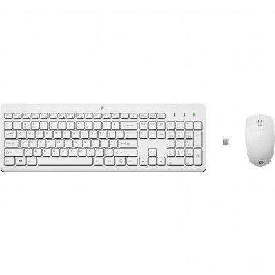 Belaidė klaviatūra ir pelė (komplektas) HP 230 wireless mouse and keyboard combo USB 3L1F0AA#ABB