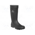 Boots; Size: 41; black; PVC; bad weather,slip,temperature DEL-JOUC2NO41 DELTA PLUS