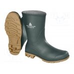 Boots; Size: 43; green; PVC; bad weather,slip; medium height DEL-GROUNDMCOBSR43 DELTA PLUS