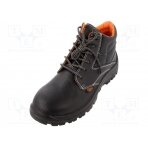 Boots; Size: 44; black; leather; with metal toecap BE7243EN/44 BETA