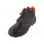Boots; Size: 46; black; leather; with metal toecap BE7243EN/46 BETA