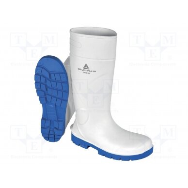Boots; Size: 37; white-blue; PVC; bad weather,slip,temperature DEL-OXIDO4CISRC37 DELTA PLUS
