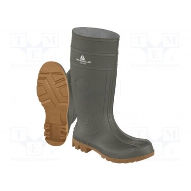 Boots; Size: 46; khaki; PVC; high; FIELD S5 SRA DEL-FIELDS5SRC46 DELTA PLUS