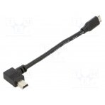 Cable-adapter; 100mm; USB; male,USB mini CAB-BS1 ELATEC