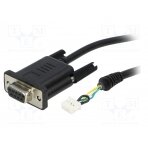 Cable-adapter; 2m; RS232; D-Sub 9pin CAB-R2 ELATEC