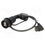 Cable: eMobility; 230V; 2.3kW; IP44; charging electric cars; 0.96m LAPP-5555923000 LAPP