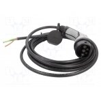 Cable: eMobility; 250V; 8kW; IP44; wires,Type 2; 7m; 32A; -40÷50°C 1081401 PHOENIX CONTACT