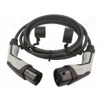 Cable: eMobility; 480V; 26.6kW; IP44; Type 2,both sides; 5m; 32A 1627692 PHOENIX CONTACT