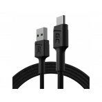 Kabelis GC PowerStream USB-A - USB-C 120cm Ultra Charge, QC 3.0
