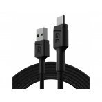 Kabelis GC PowerStream USB-A - USB-C 200cm greito įkrovimo Ultra Charge, QC 3.0