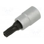 Cap; socket spanner,Torx® with protection; T27H; 1/4"; 33mm PR23761 PROXXON