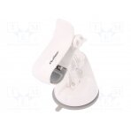 Car holder; white; for windscreen; Size: max.6,8" QOLTEC-51209 QOLTEC