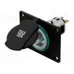 Car lighter socket adapter; car lighter socket x1; 16A; blister PROCAR-68141000 PRO CAR