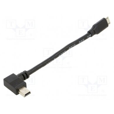 Cable-adapter; 100mm; USB; male,USB mini CAB-BS1 ELATEC 1