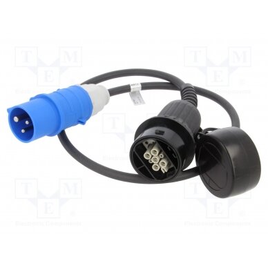 Cable: eMobility; 230V; 3.7kW; IP44; charging electric cars; 0.96m LAPP-5555923004 LAPP