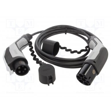 Cable: eMobility; 250V; 5kW; IP44; Type 1,Type 2; 5m; 20A; -30÷50°C 1628022 PHOENIX CONTACT