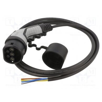 Cable: eMobility; 250V; 5kW; IP44; wires,Type 2; 4m; 20A; -40÷50°C 1623502 PHOENIX CONTACT 1