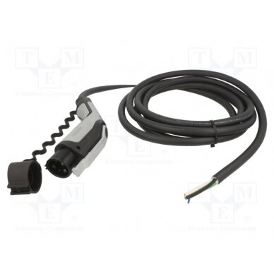 Cable: eMobility; 250V; 8kW; IP44; wires,Type 1; 5m; 32A; -30÷50°C 1628422 PHOENIX CONTACT 1