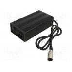 Charger: for rechargeable batteries; 13.5A; 55÷180Ah; 13.8VDC NPB-240-12XLR MEAN WELL