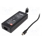 Charger: for rechargeable batteries; acid-lead; 5.89A; 30÷90Ah GC160A24-R7B MEAN WELL