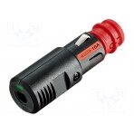 Cigarette lighter plug; screw terminal; 16A; Sup.volt: 12÷24VDC PROCAR-67722110 PRO CAR
