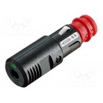 Cigarette lighter plug; screw terminal; 8A; Sup.volt: 12÷24VDC PROCAR-67722100 PRO CAR