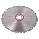 Circular saw; Ø: 254mm; Øhole: 30mm; W: 2.4mm; Teeth: 48; HW/CT MTB.628221000 METABO