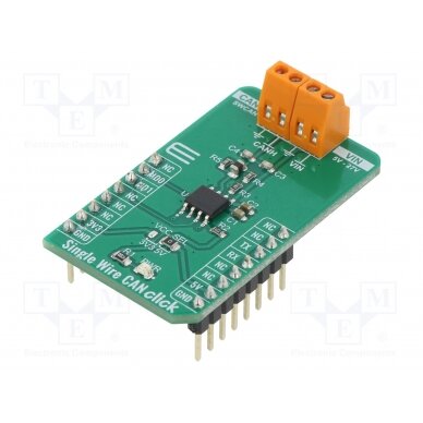 Click board; CAN controller; GPIO,UART; NCV7356; prototype board MIKROE-4225 MIKROE