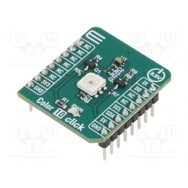 Click board; colour sensor; GPIO,I2C; VEML3328; prototype board MIKROE-3997 MIKROE 1