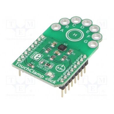 Click board; touch sensor; I2C; MPR121; prototype board; 3.3VDC MIKROE-2294 MIKROE 1