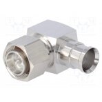 Connector: 4.3-10; male; for cable; angled 90°; plug; 50Ω; IP68 MX-73162-6161 MOLEX