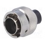 Connector: circular; RT360; plug; male; for cable; PIN: 3; straight RT0612-3PNH AMPHENOL