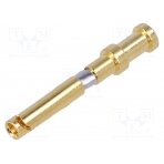 Contact; female; copper alloy; gold-plated; 0.37mm2; 22AWG; bulk 10A-GF-0.37 DEGSON ELECTRONICS