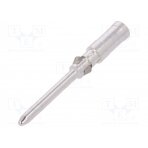 Contact; male; 1.6mm; silver plated; 1.5mm2; 16AWG; bulk; crimped MX-93601-0059 MOLEX